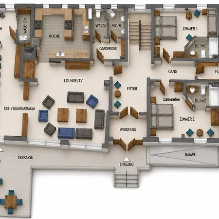 Gruppenhaus Haus Berchstein Apartmán
