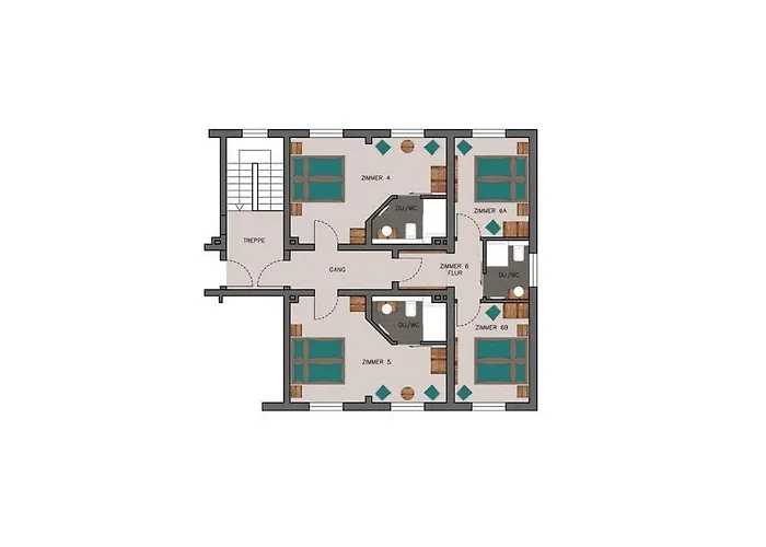 Appartement Gruppenhaus Haus Berchstein